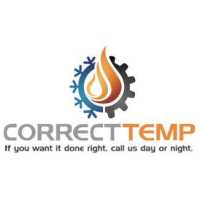 Correct Temp Heating & Cooling Logo