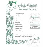 Jade's Designs Alterations & Embroidery LLC Logo