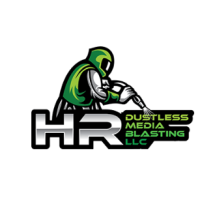 HR Dustless Media Blasting & Coatings Logo