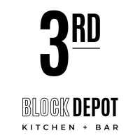 3rd Block Depot Kitchen + Bar Logo