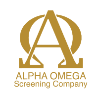 Alpha Omega Screening Company Logo