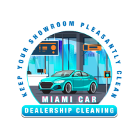 Miami Car Dealership Cleaning Logo