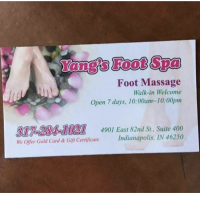 Yang's Foot Spa Asian Massage Open Logo