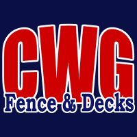C W G Fence and Decks Logo