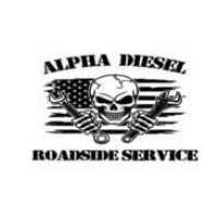 Alpha Diesel & Roadside Service Logo