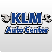 KLM Auto Center & Collision Logo