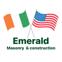 Emerald Masonry & Construction Logo