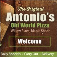 The Original Antonioâ€™s Old World Pizza Logo