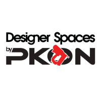 Designer Spaces By PKON Logo