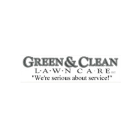 Green & Clean Lawn Care Logo
