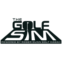The Golf Sim Powered by Roger Dunn Golf Hawaii Logo