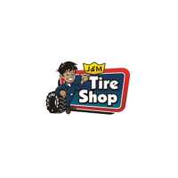 J & M Tire Shop Logo