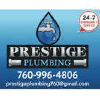 Prestige Plumbing, Heating & Cooling Logo