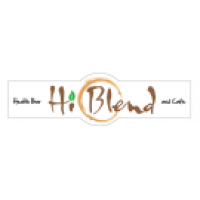 HiBlend Health Bar & Cafe Logo