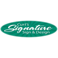 Curt's Signature Sign & Design Logo