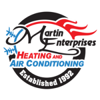 Martin Enterprises Heating & Air Conditioning Logo