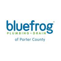 bluefrog Plumbing + Drain of Porter County Logo