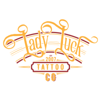 Lady Luck Tattoo and Body Piercing Logo