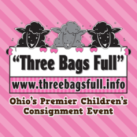 Three Bags Full Consignment Pop Ups Logo