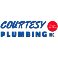 Courtesy Plumbing Inc. Logo