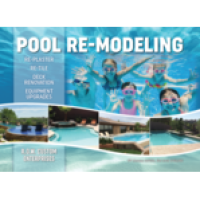 R.O.W. Custom Pool Plastering & Remodeling Logo