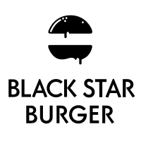 Black Star Burger LA Logo