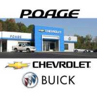 Poage Chevrolet Buick Parts Logo