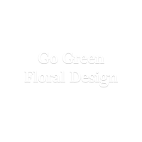 Go Green Floral Design Logo
