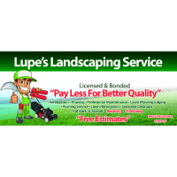 Lupe's Landscaping Services Logo