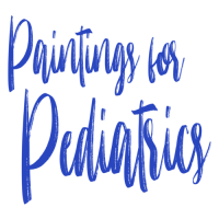 Paintings for Pediatrics Logo