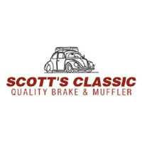 Scott's CLASSIC Quality Brake & Muffler Logo