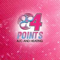4 Points A/C and Heating Logo