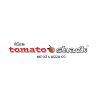 The Tomato Shack salad & pizza co. Logo