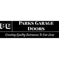 Parks Garage Doors, LLC. Logo