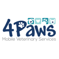 4 Paws Mobile Veterinary Services Logo