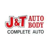 J & T Auto Body Logo