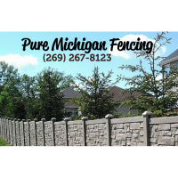 Pure Michigan Fencing Logo