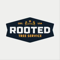 Rooted Tree Service Logo