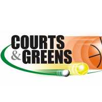 Courts and Greens Logo
