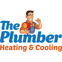 The Plumber, Heating & Cooling Logo