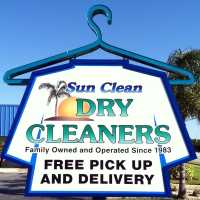 Sun Clean Dry Cleaners Logo