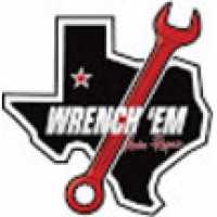 Wrench 'Em Auto & Diesel Repair Logo