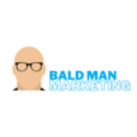 Bald Man Marketing Logo