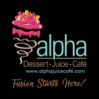 Alpha Dessert Juice Cafe Logo