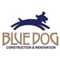 Blue Dog Construction & Renovation Logo