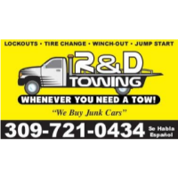 R&D Towing 74 Logo