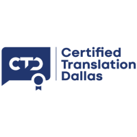 Certified Translation Dallas Logo