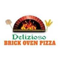 Delizioso Brick Oven Pizza Logo