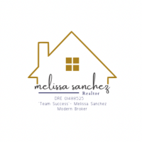 Melissa Sanchez- Realtor Associate Modern Broker Logo