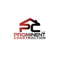 Prominent Construction Roofing Logo